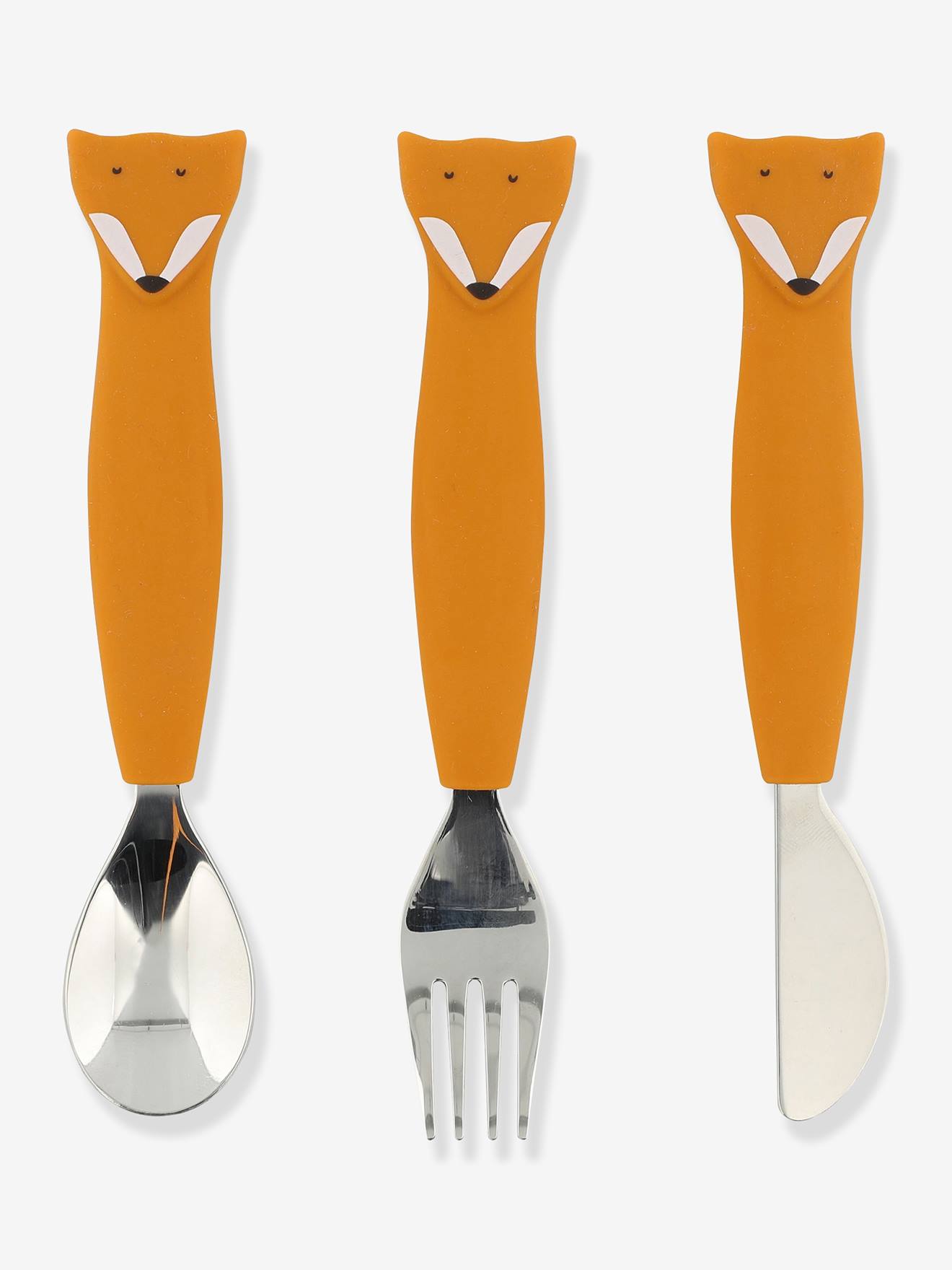 Trixie 3er-Set Baby Esslernbesteck TRIXIE - gelb