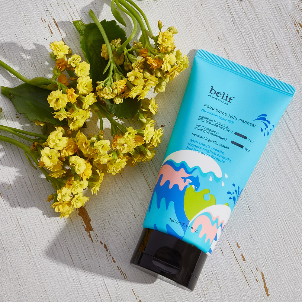 belif AQUA BOMB JELLY CLEANSER Nettoyant