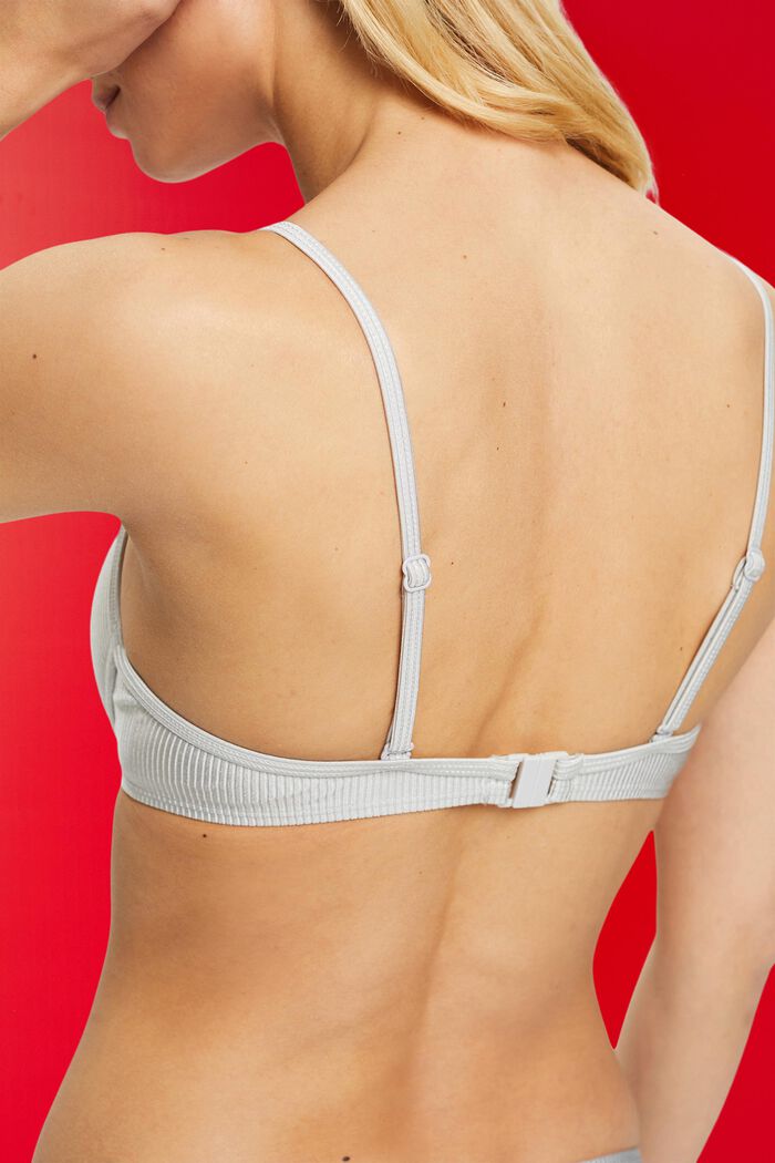 Silver Beach Push-up-Bikinitop