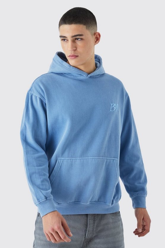 Bestickter Oversize Hoodie