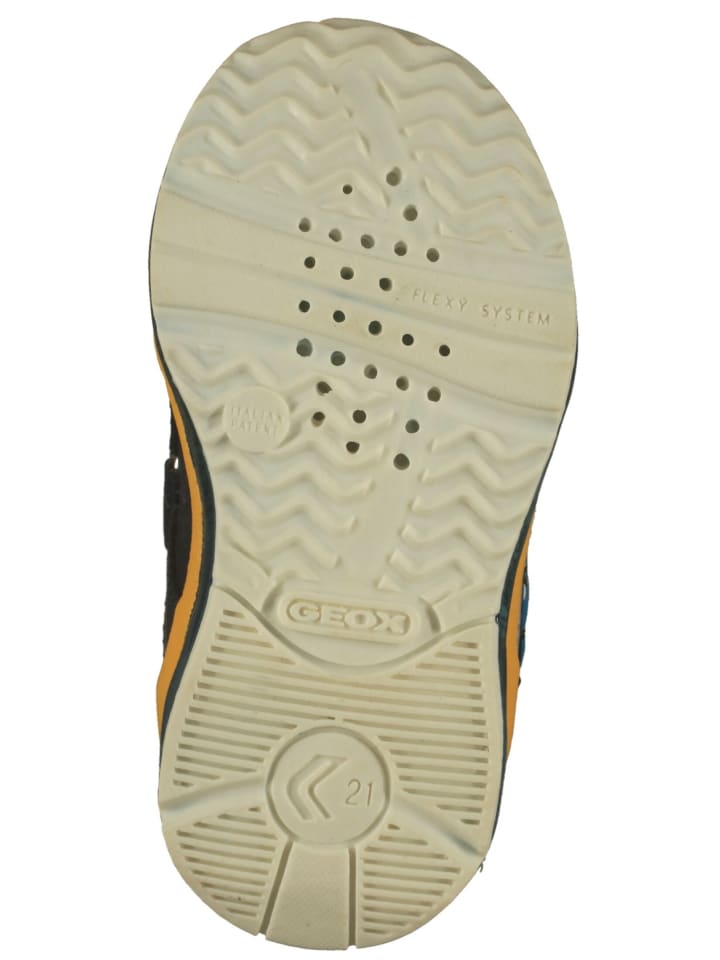 Geox Sneaker in Navy/Gelb günstig kaufen 21