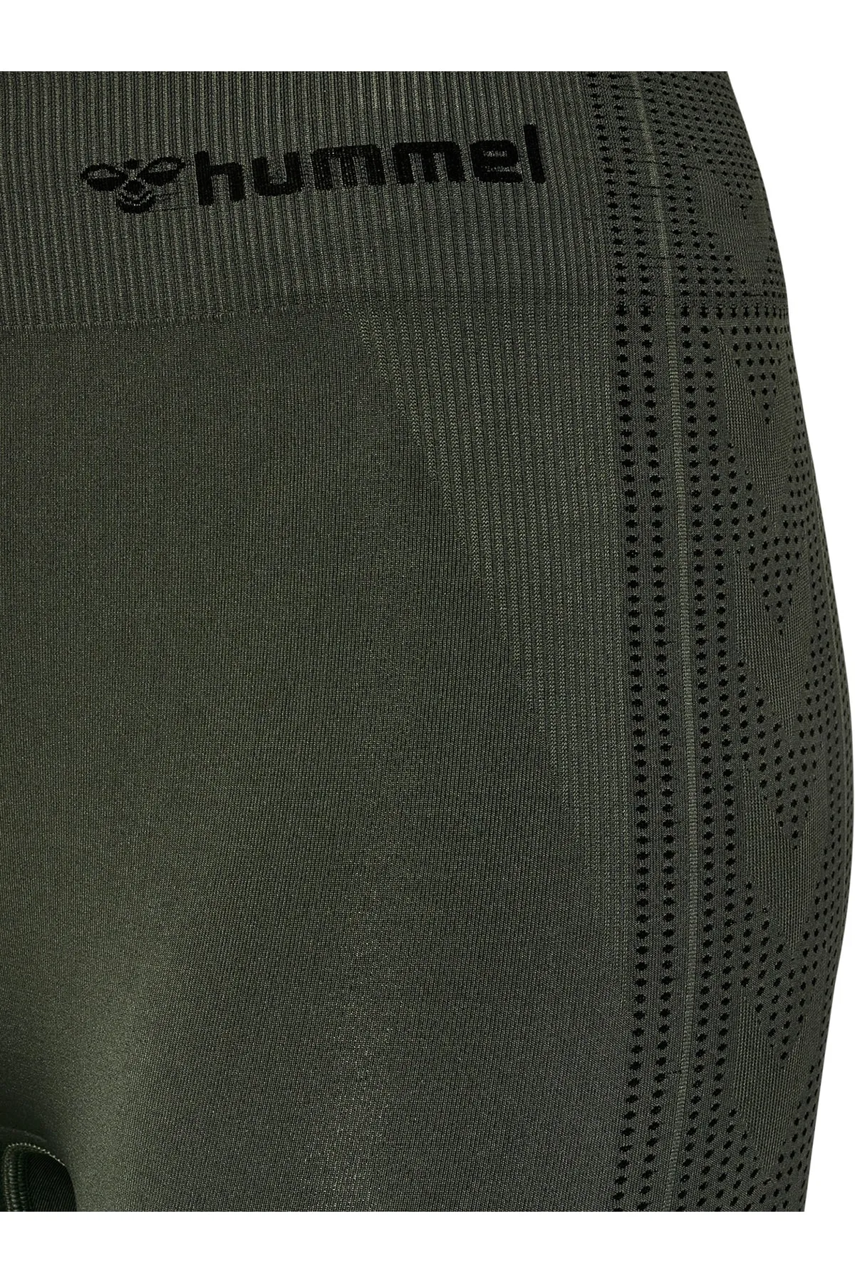 hummel  Sport-Leggings - Grün - Mittlerer Bund