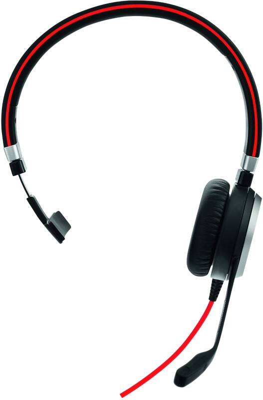 Jabra Evolve 40 MS Telefon-Headset Mit Kabel Über Kopf Geräuschunterdrückung USB Typ A 3,5 mm Buchse Mit Mikrofon Schwarz