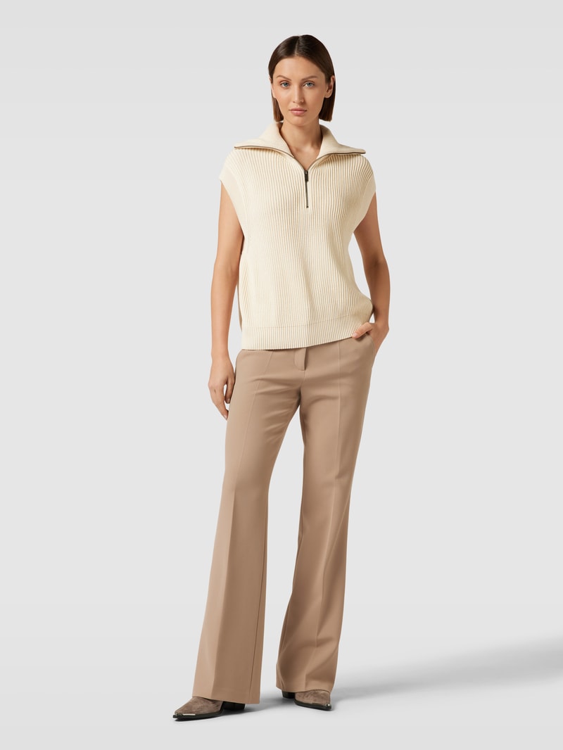 Pullunder mit Troyer-Kragen Modell 'AYLAA' in offwhite