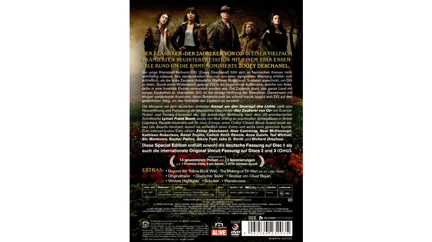 Tin Man - Der Zauberer von Oz - Die komplette Miniserie (+ 2 Bonus-DVDs) (Fernsehjuwelen)