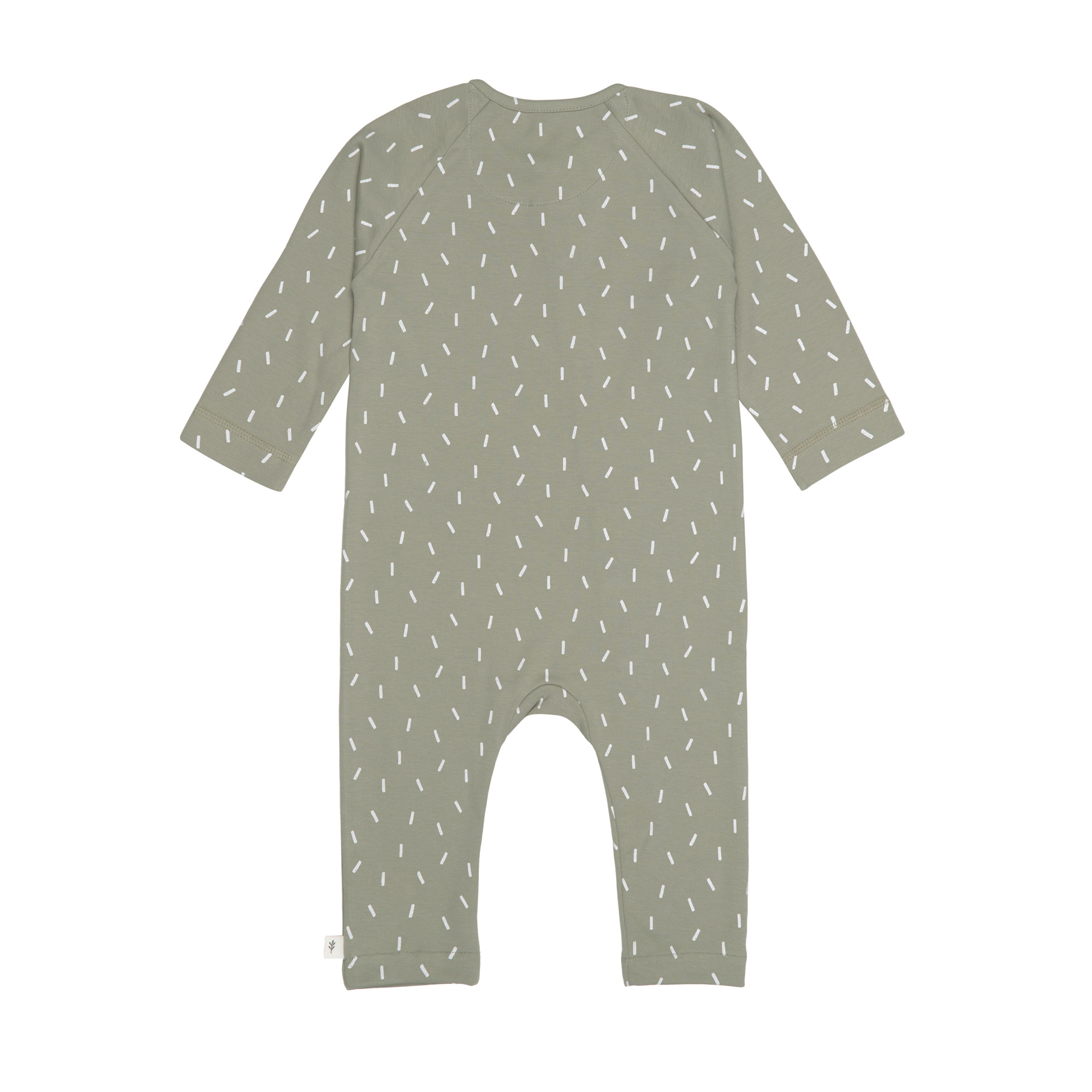 Baby Schlafanzug - Bio Baumwolle, Speckles, Grün