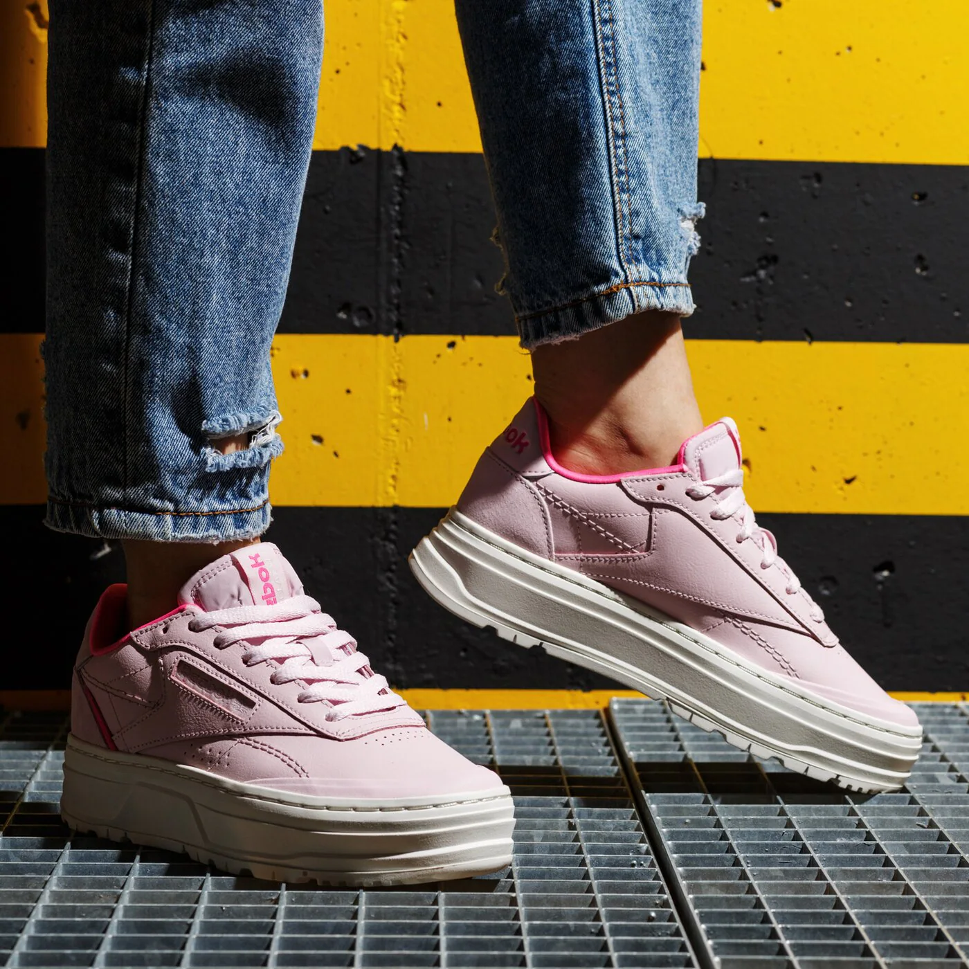 REEBOK CLUB C DOUBLE GEO Rosa
