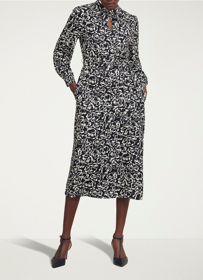 Vestido midi con estampado floral Cynthia de Hobbs