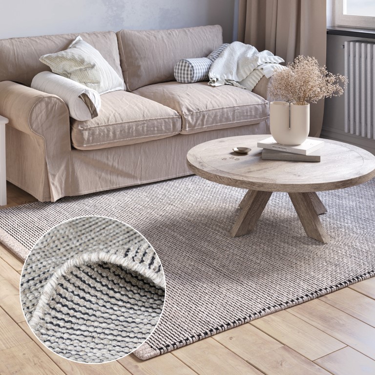 MyFlair Teppich Sadie 290cm x 200 cm, Farbe Braun, rechteck