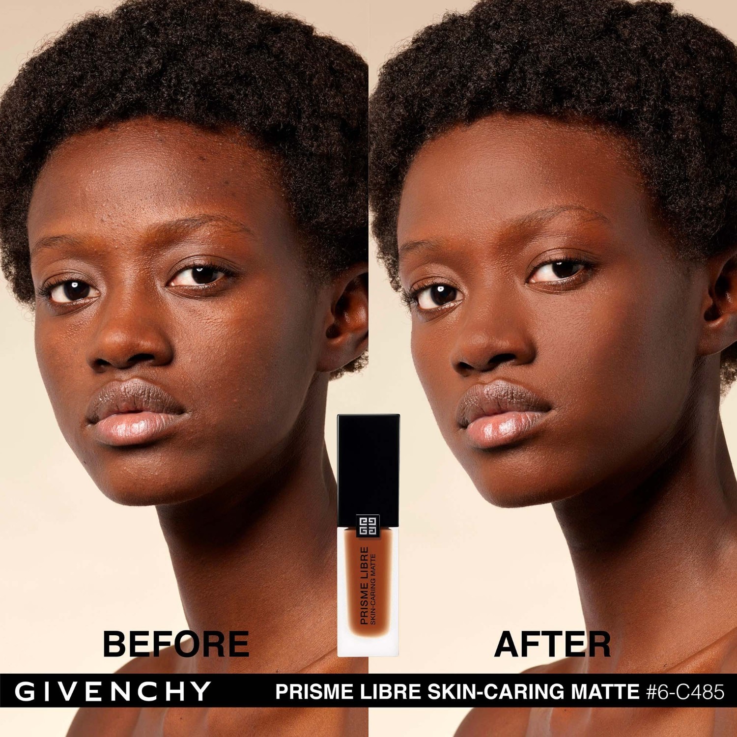 „Givenchy“ odą puoselėjantis matinis makiažas