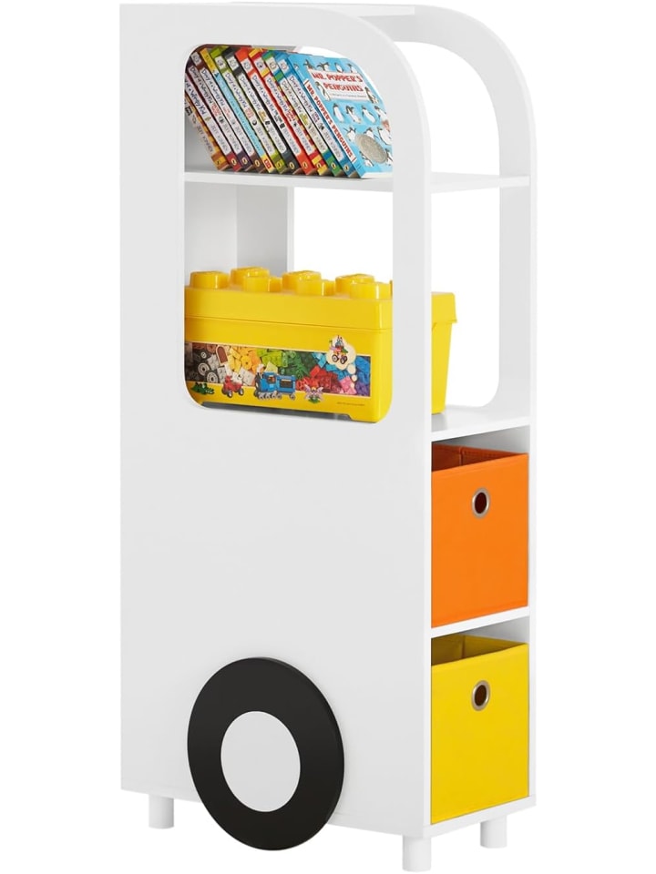 SoBuy Bücherregal in Weiß - (B)26 x (H)110 x (T)50cm günstig kaufen onesize
