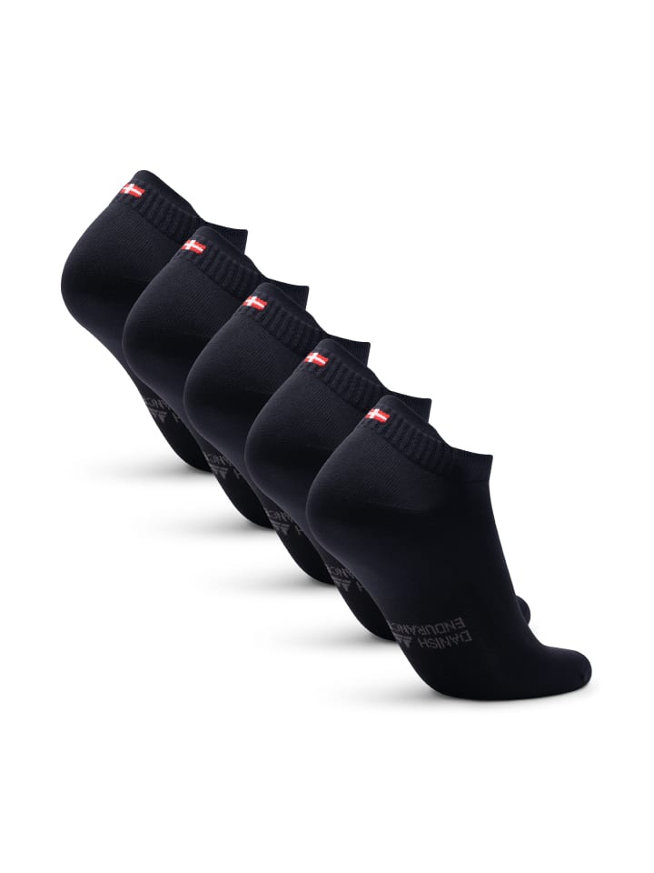 DANISH ENDURANCE Socken No Show Running in schwarz günstig kaufen