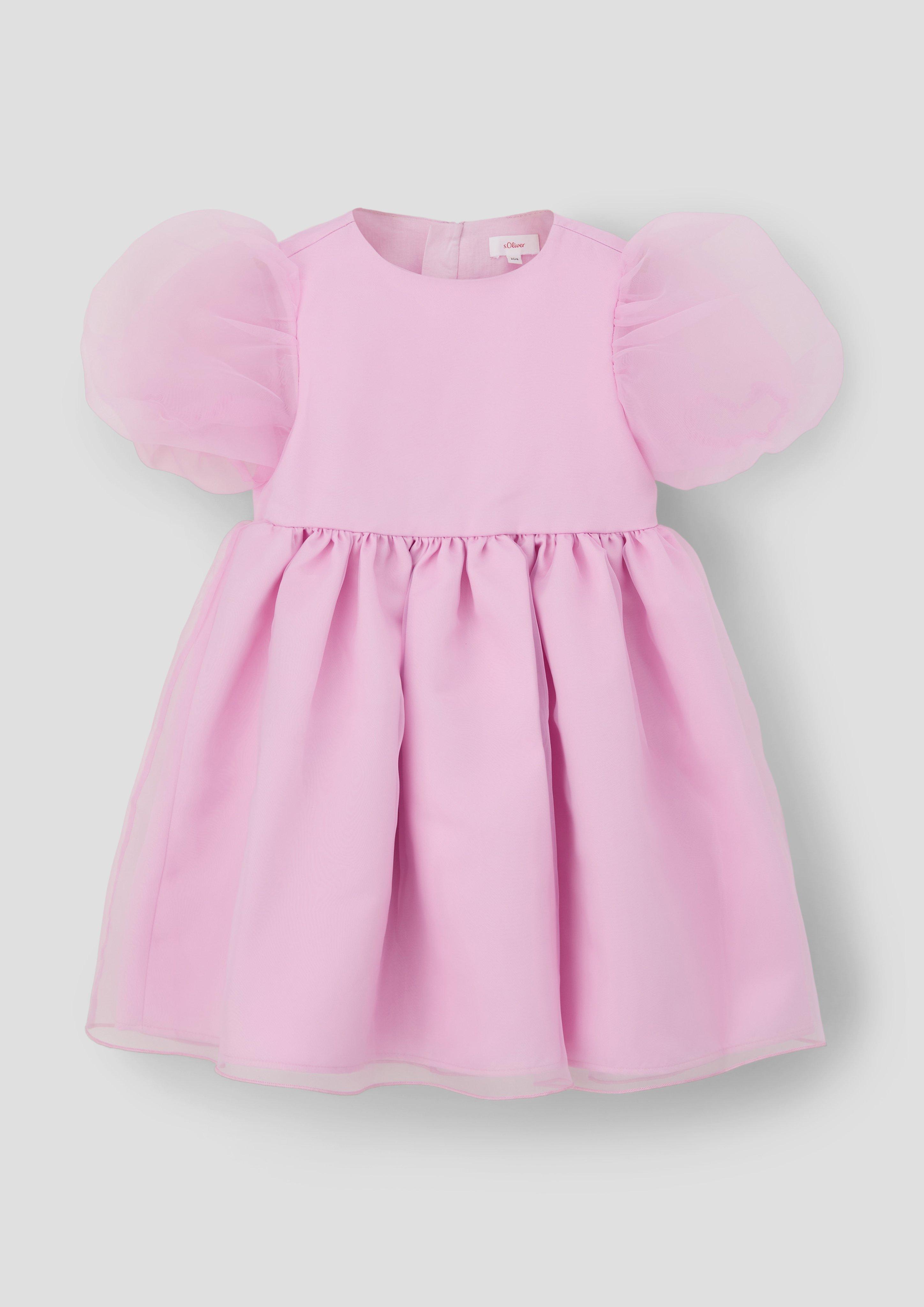 Kleid mit Satinrock  2140577-4073