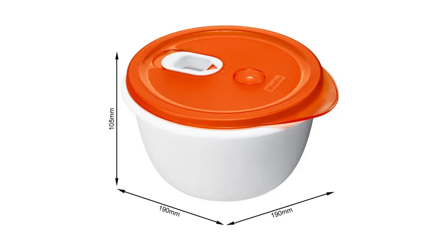 rotho Mikrowellen-Schüssel Micro Clever 1,6l