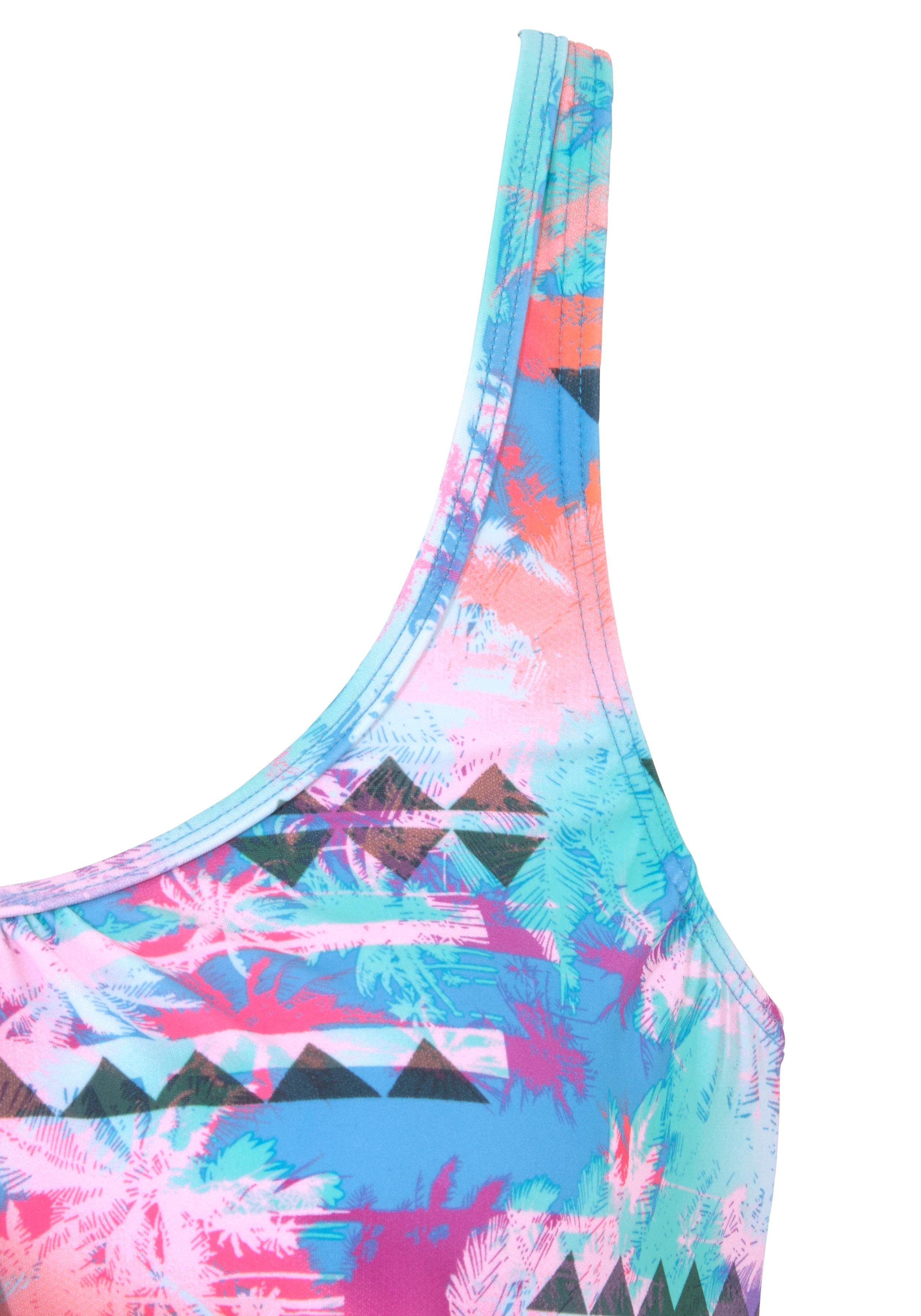 Venice Beach Tankini mit schönem Sommerprint