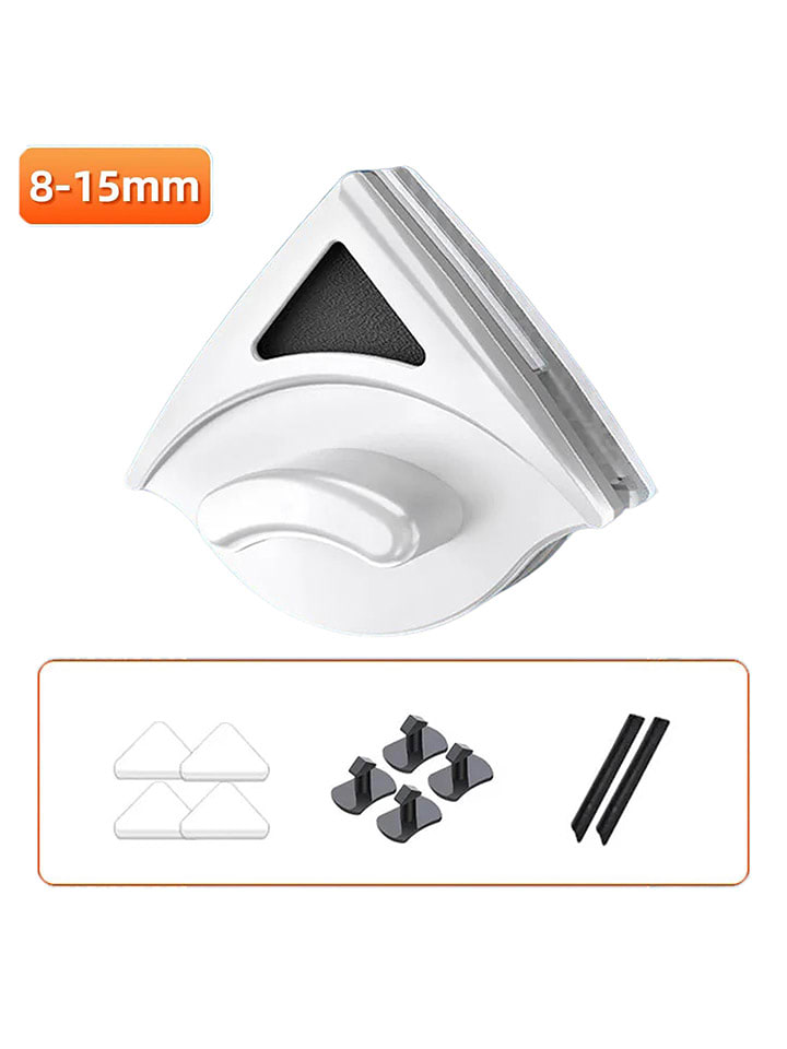 Joybos Magnetischer Glasreiniger in Weiß/ Schwarz, 8-15 mm Glasdicke günstig kaufen onesize