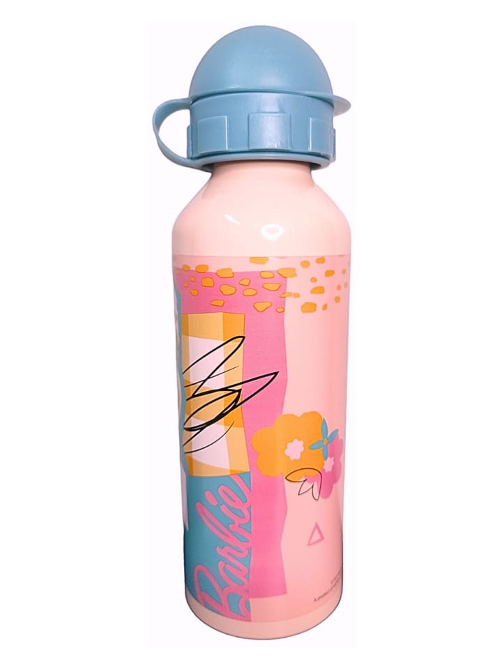 Barbie 2er Set: Brotdose   Alu-Trinkflasche Barbie in Bunt günstig kaufen 5,5
