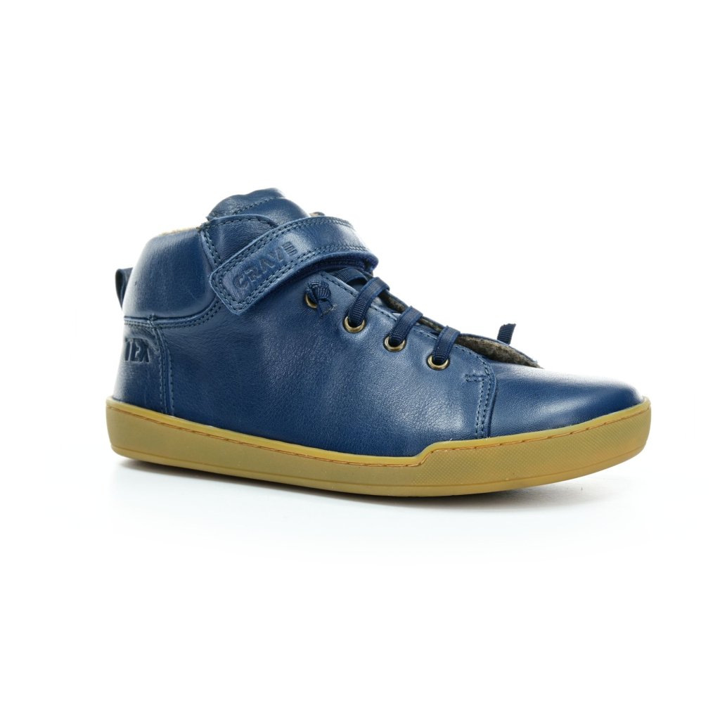 Crave Bergen Dark Blue Winter-Barfußstiefeletten