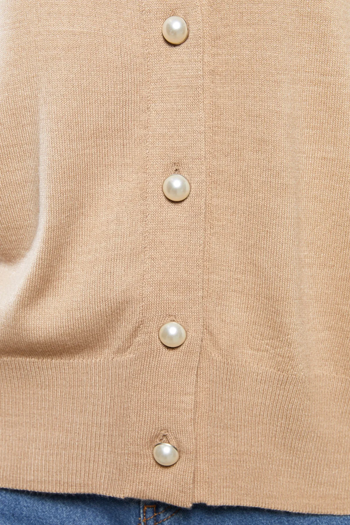 LC Waikiki  Strickjacke - Braun - Regular Fit