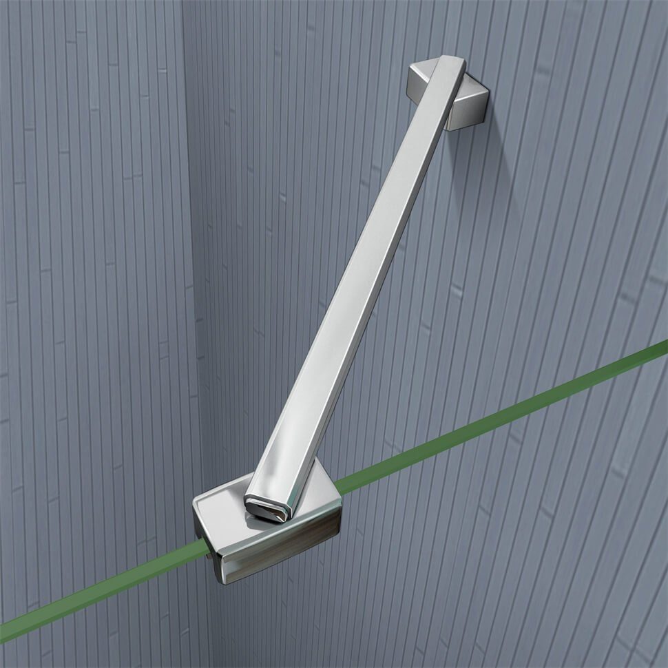 duschspa Badewannenaufsatz 3-teilig Faltwand Badewannenaufsatz Duschwand Duschabtrennung, Einscheibensicherheitsglas, (Set), Breite 100cm, Höhe 140cm, Glas