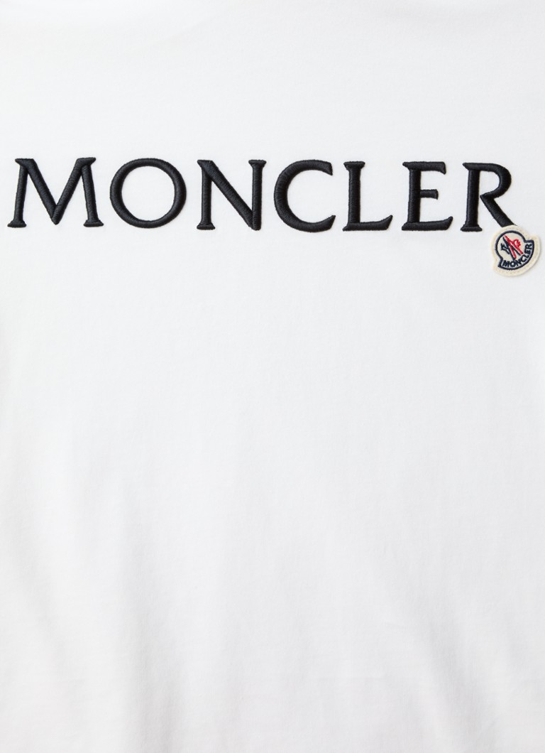 T-shirt Moncler con logo ricamato