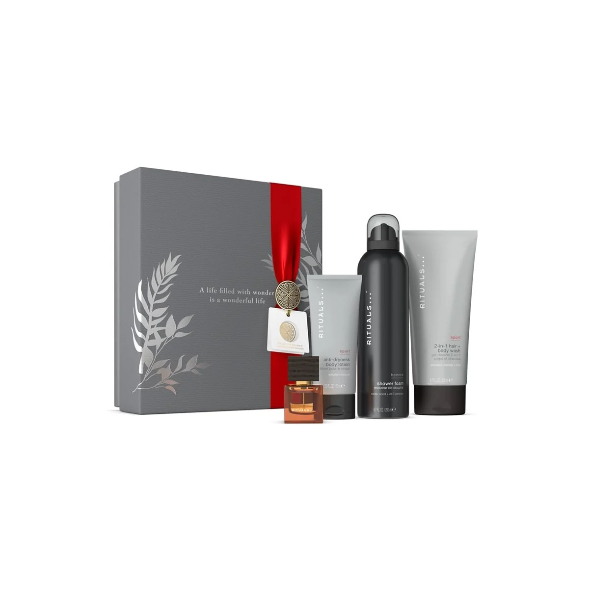 Homme Rituals Homme - Keskikokoinen lahjasetti 2024 - Cofanetto Corpo