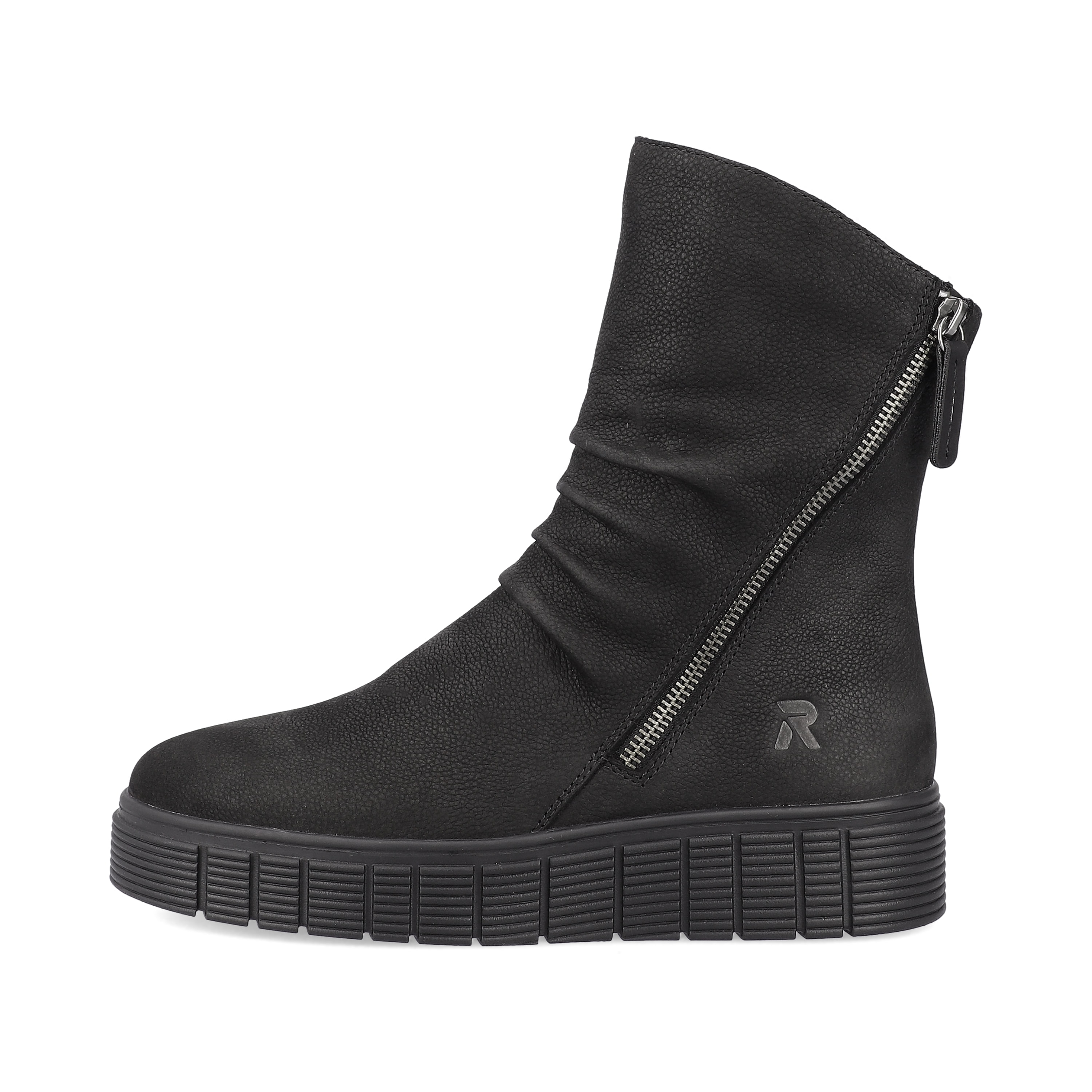 Rieker Damen Kurzstiefel deep black