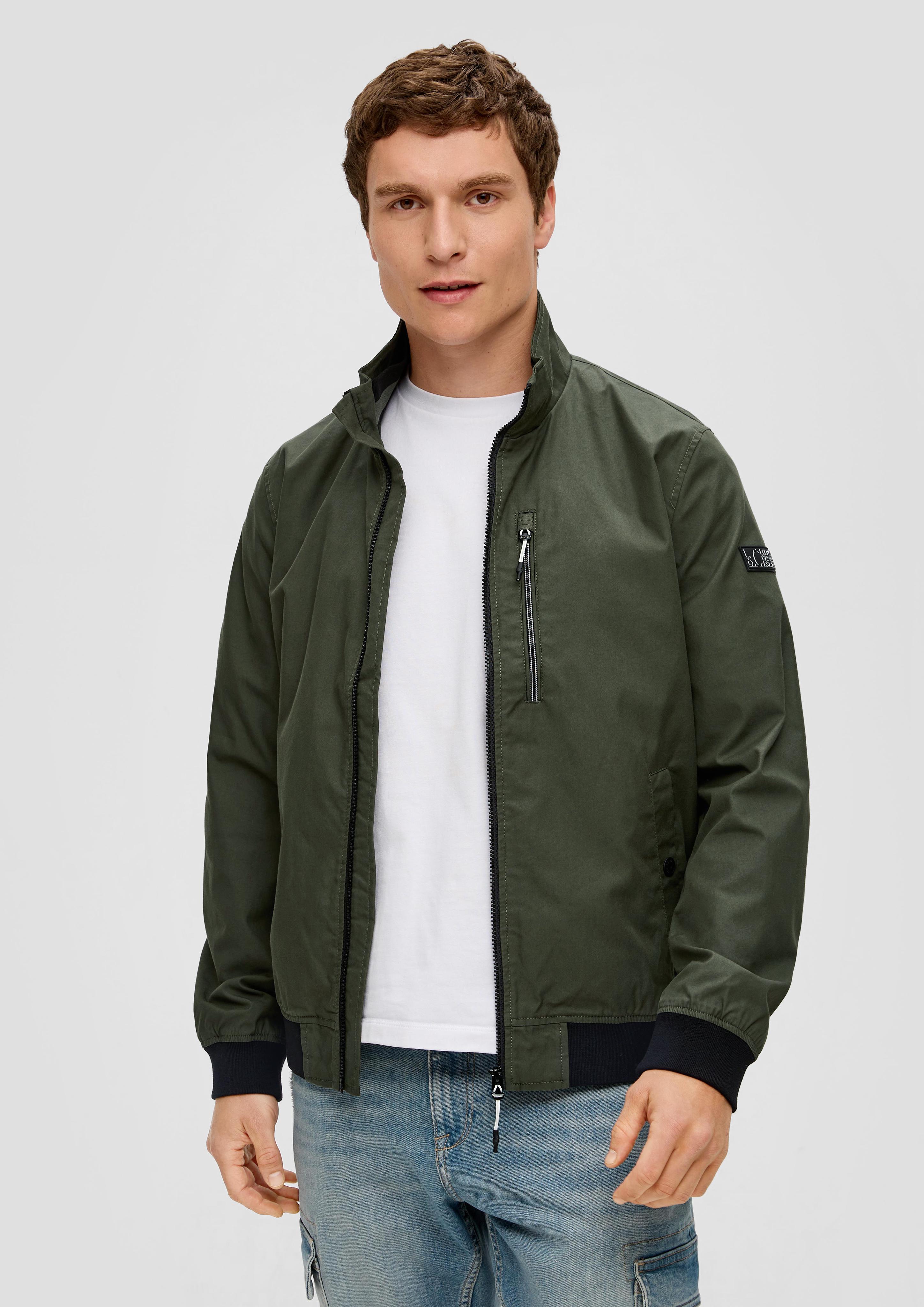 Twilljacke mit Stehkragen  2141342-7940