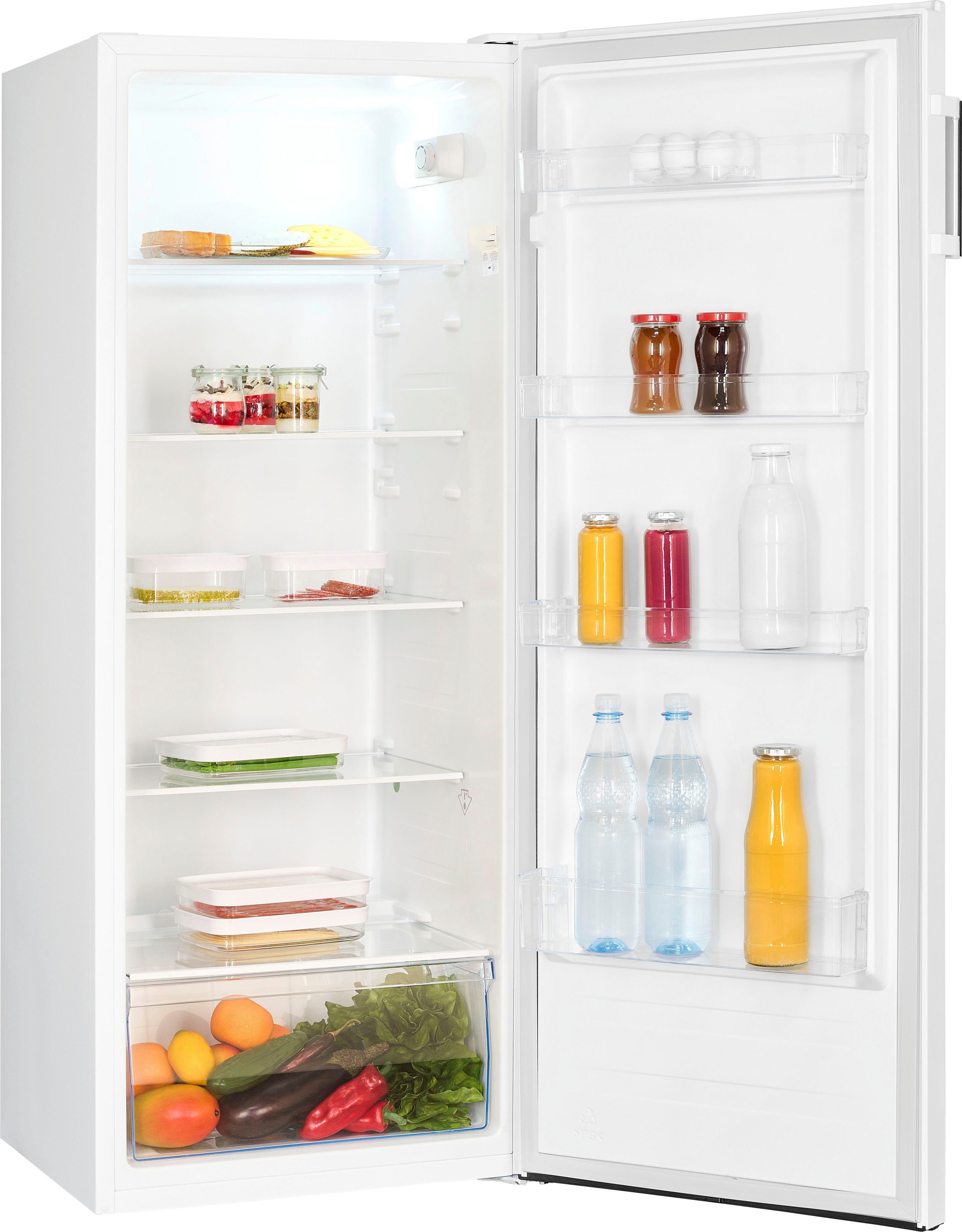 exquisit Vollraumkühlschrank KS320-V-H-010E, 143,4 cm hoch, 55 cm breit