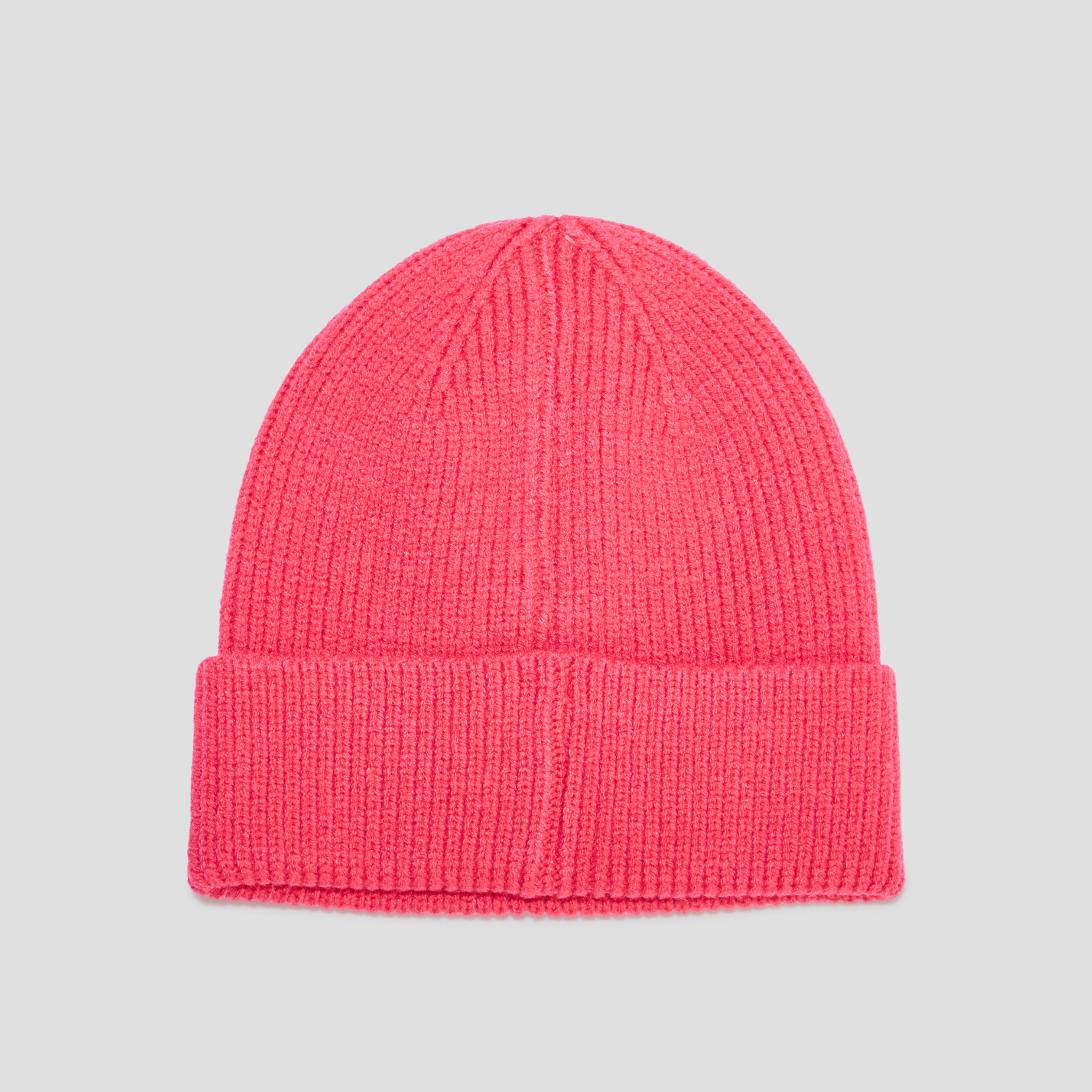 Bonnet tricoté Creeks rose fushia femme | La Halle