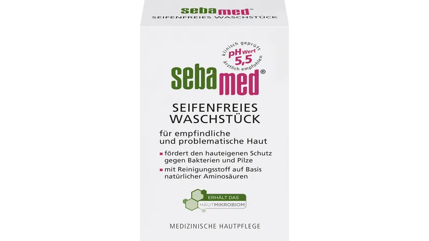Sebamed seifenfreies Waschstück 150 g
