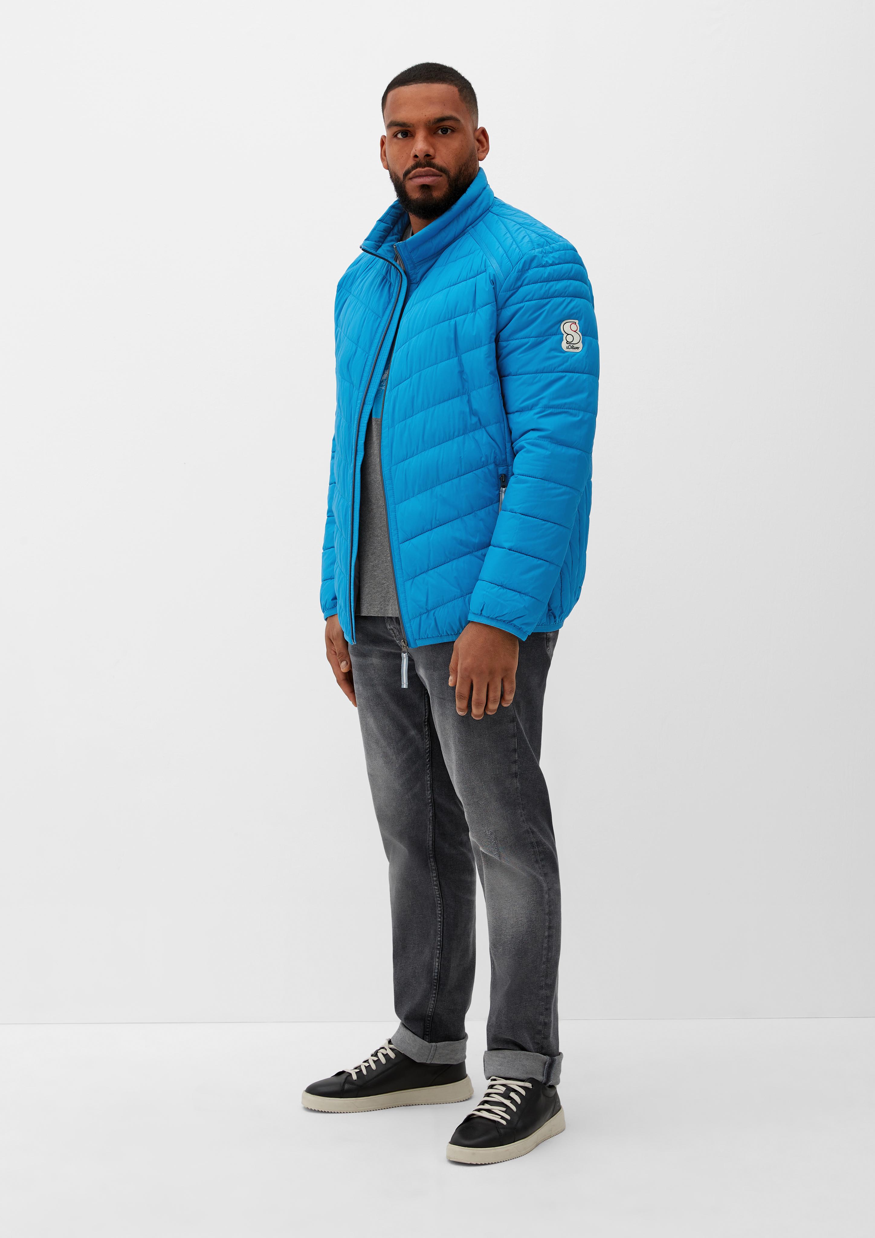 Steppjacke mit Logo-Applikation  2128199-6285