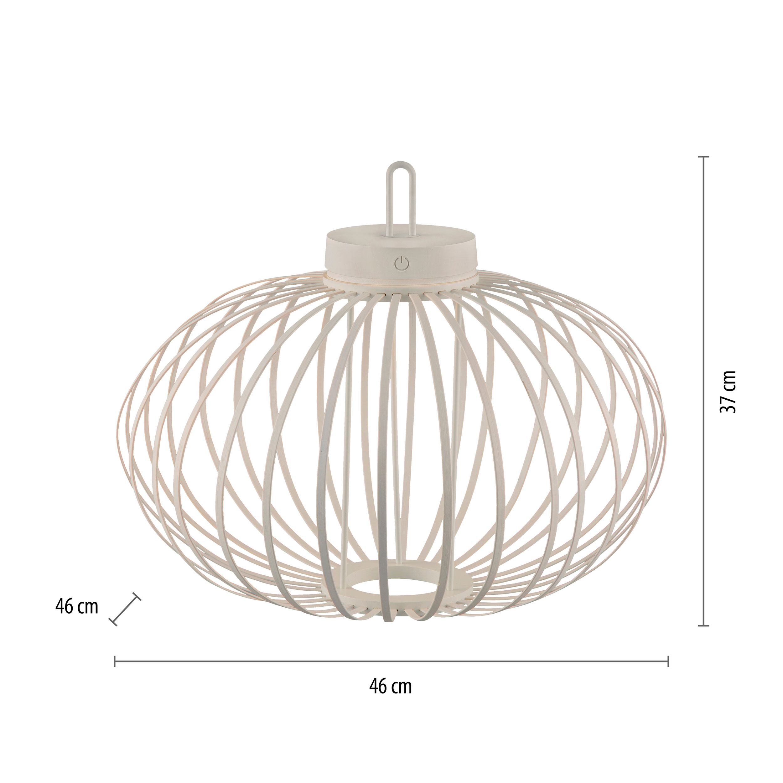 JUST LIGHT.LED-Akku-Tischleuchte 1flg