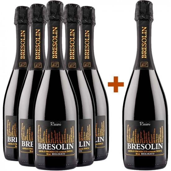 5+1 Paket Rissieri Asolo Prosecco DOCG - Azienda Agricola Bresolin