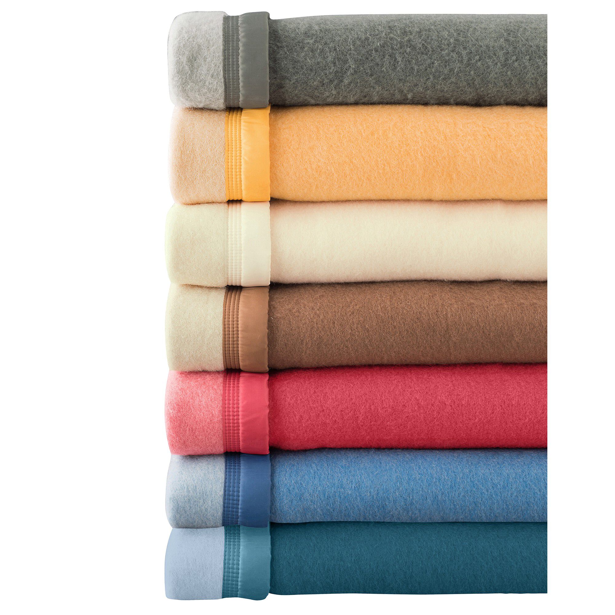 Couverture bicolore laine 500g/m2