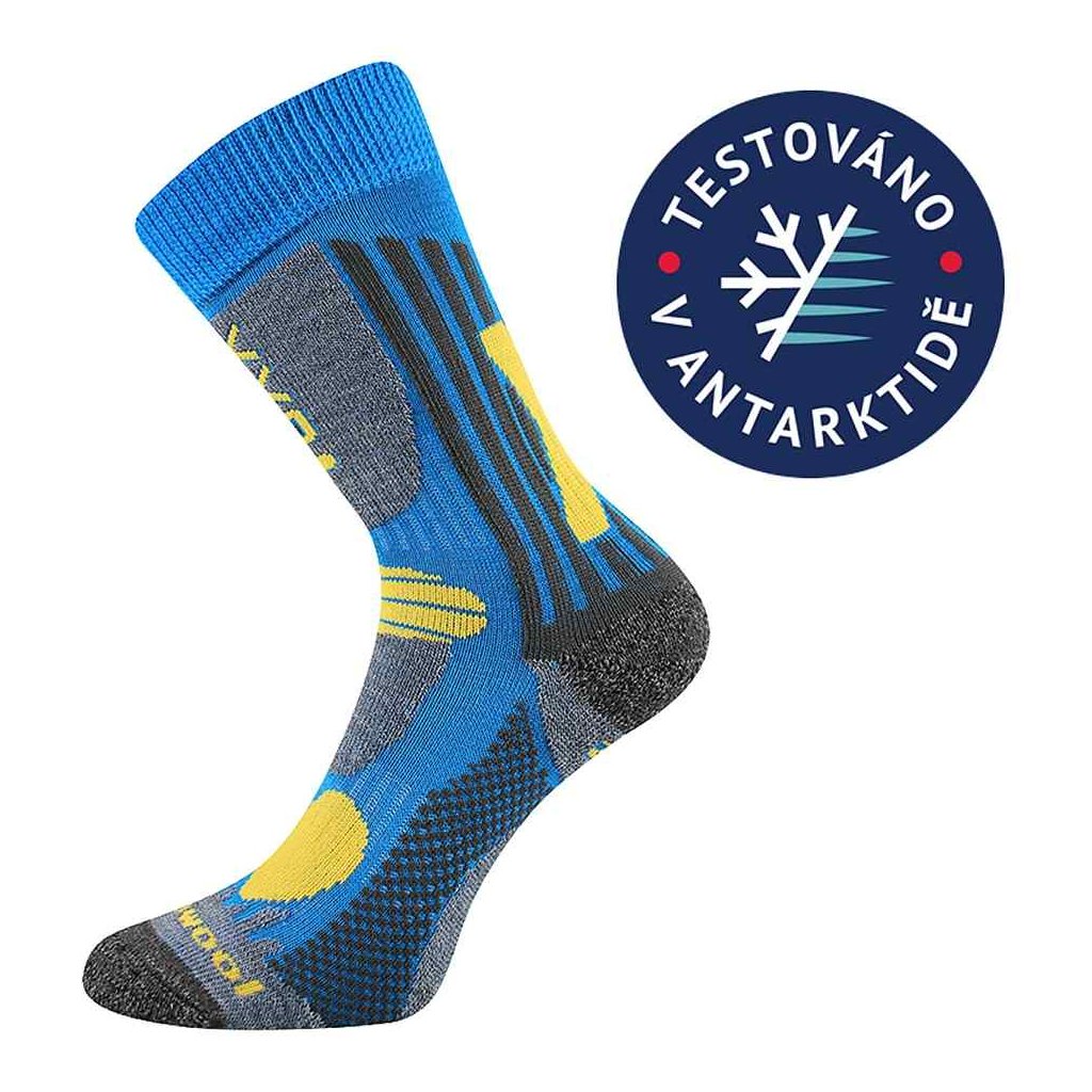 Voxx Vision blaue Socken aus Merino