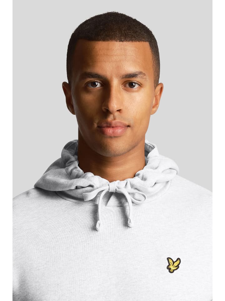 Lyle & Scott Hoodie in Hellgrau günstig kaufen