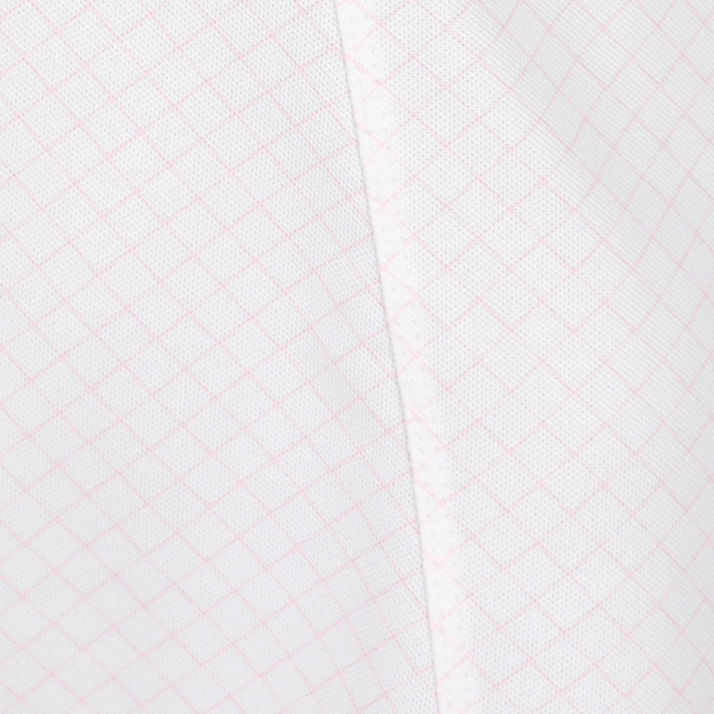 Deco Grid Tank-Top Damen - Weiß, Rosa