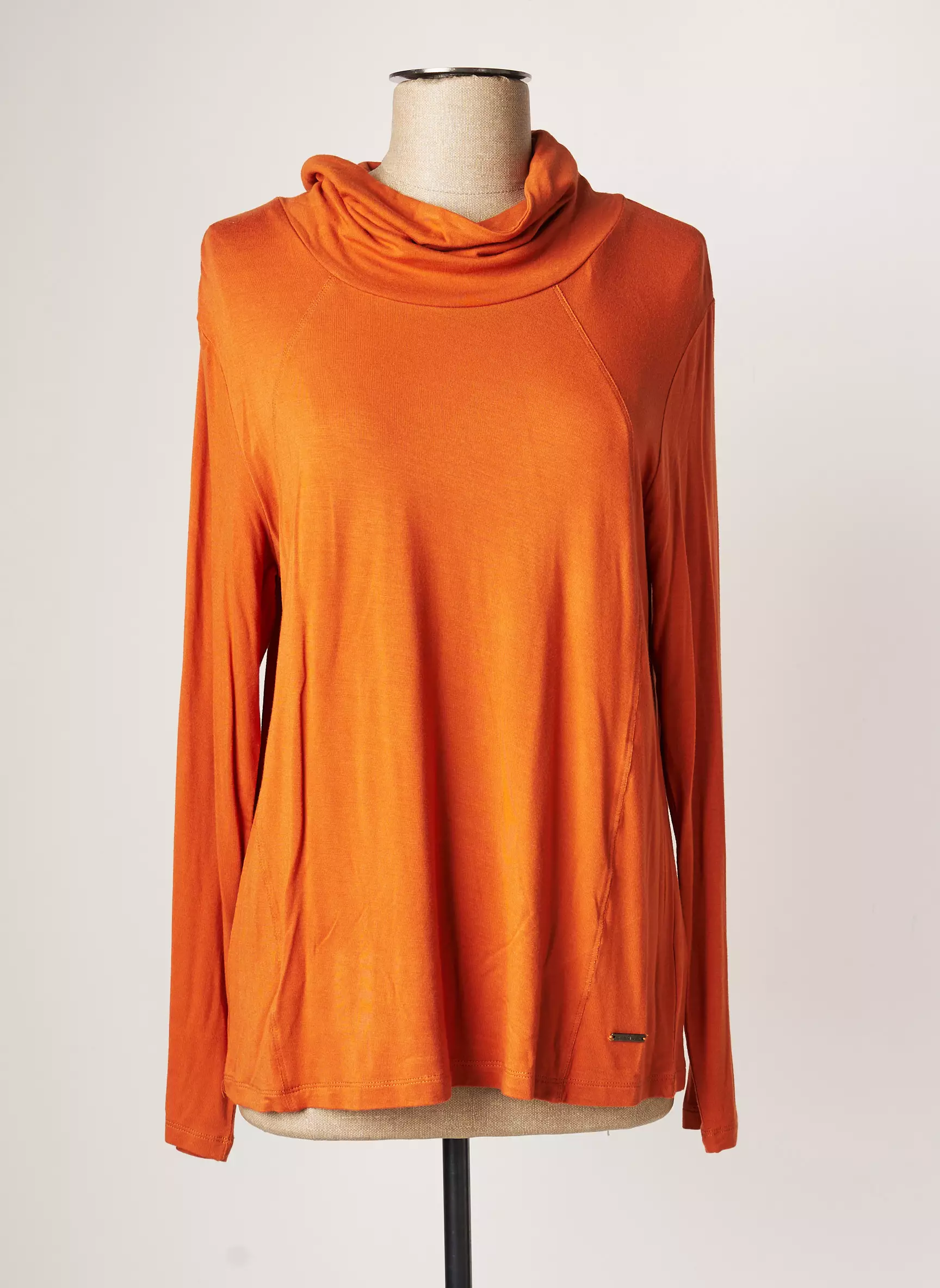 Agathe   Louise Sous Pulls 1 Femme couleur orange