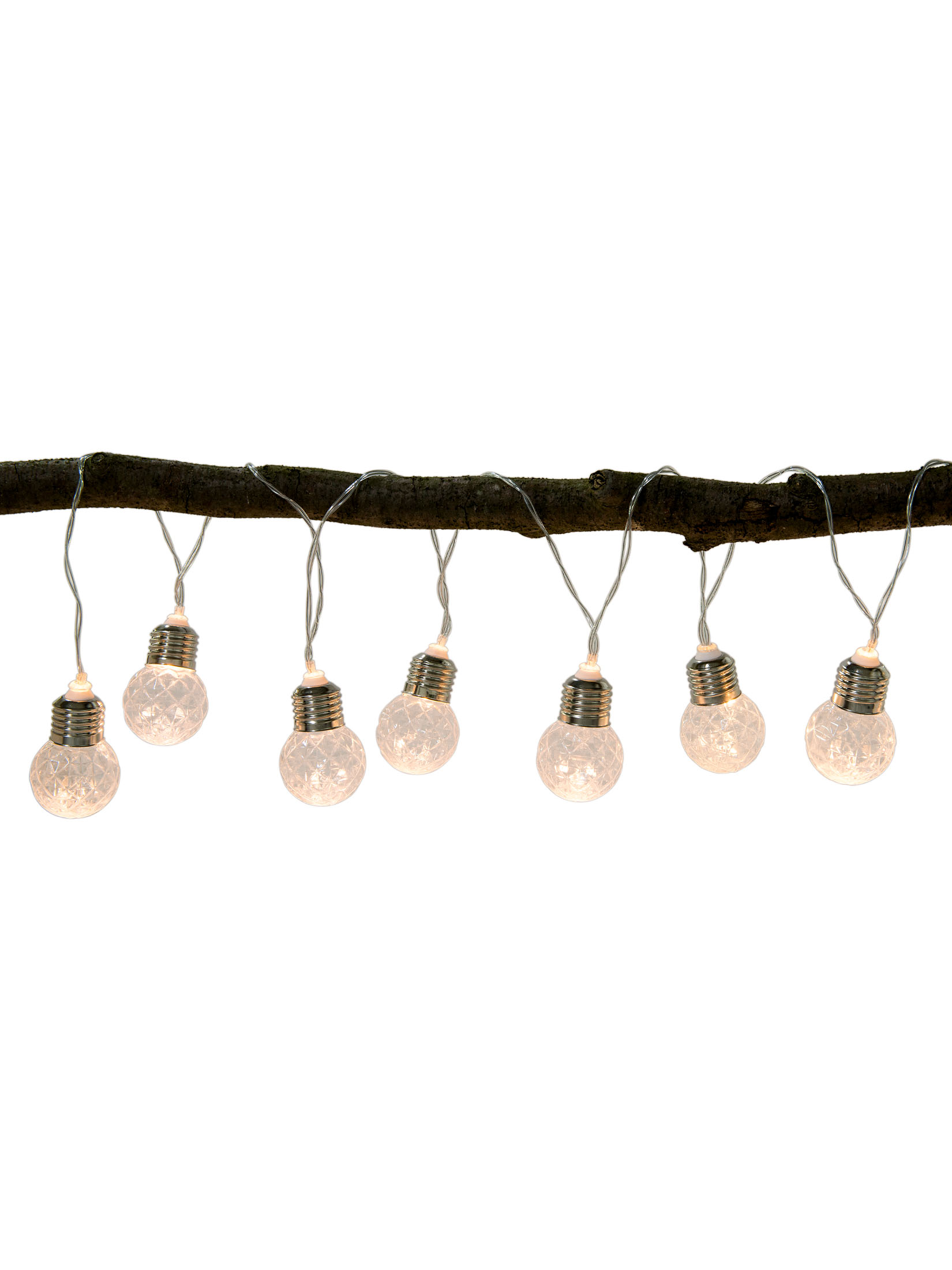 Cusio Solar-Lichterkette, Transparent
