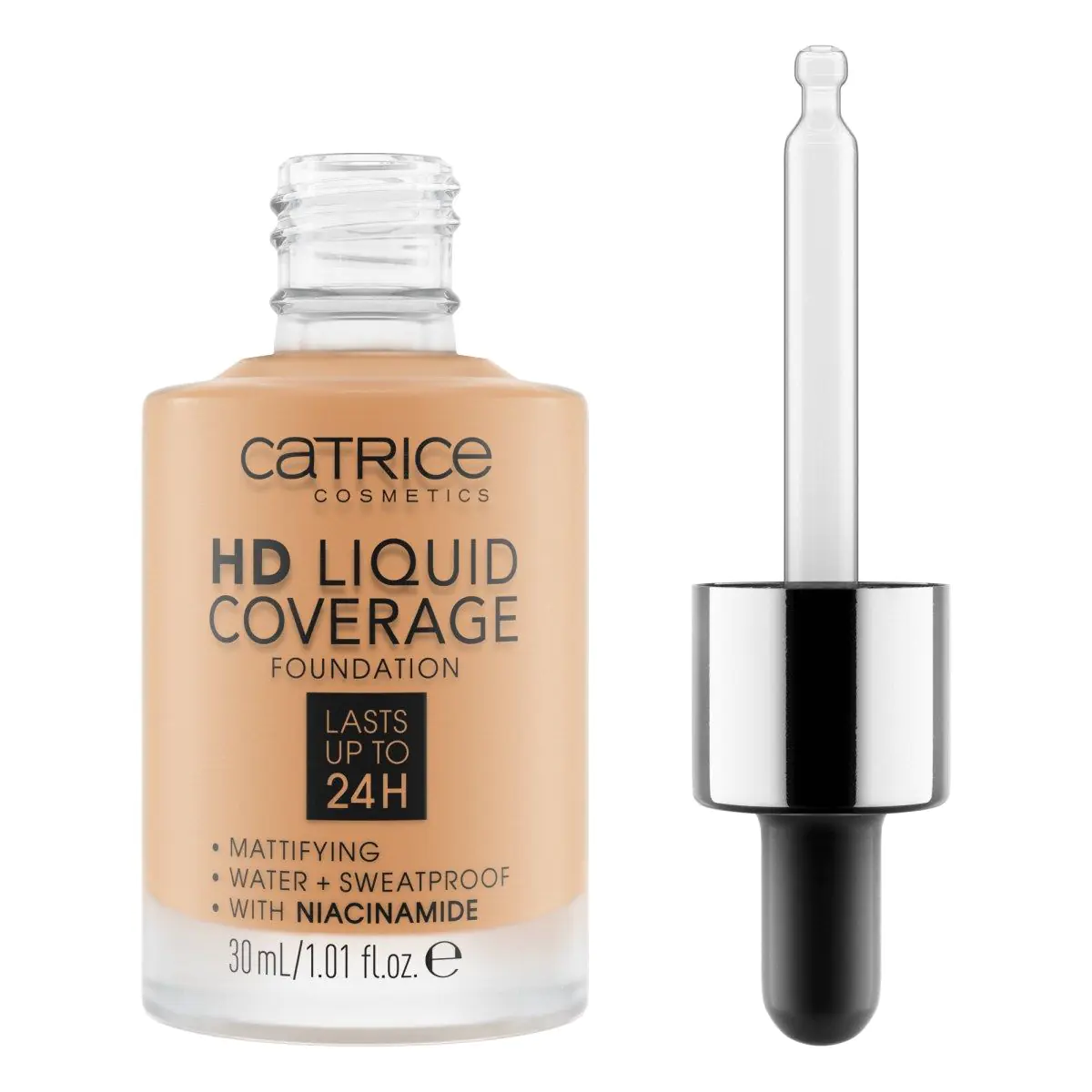 „Catrice HD Liquid Coverage“ makiažo pagrindas 034, 30 ml