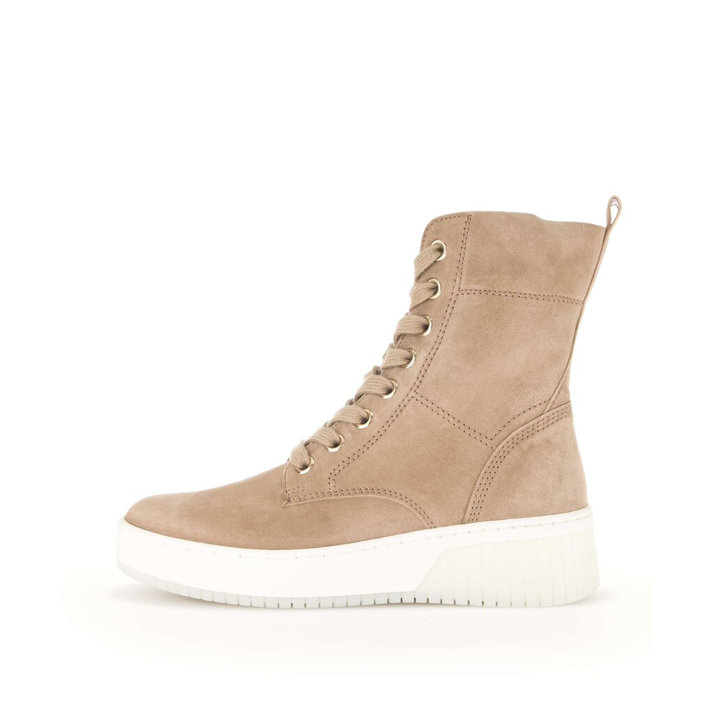 Gabor fashion Schnürstiefelette beige