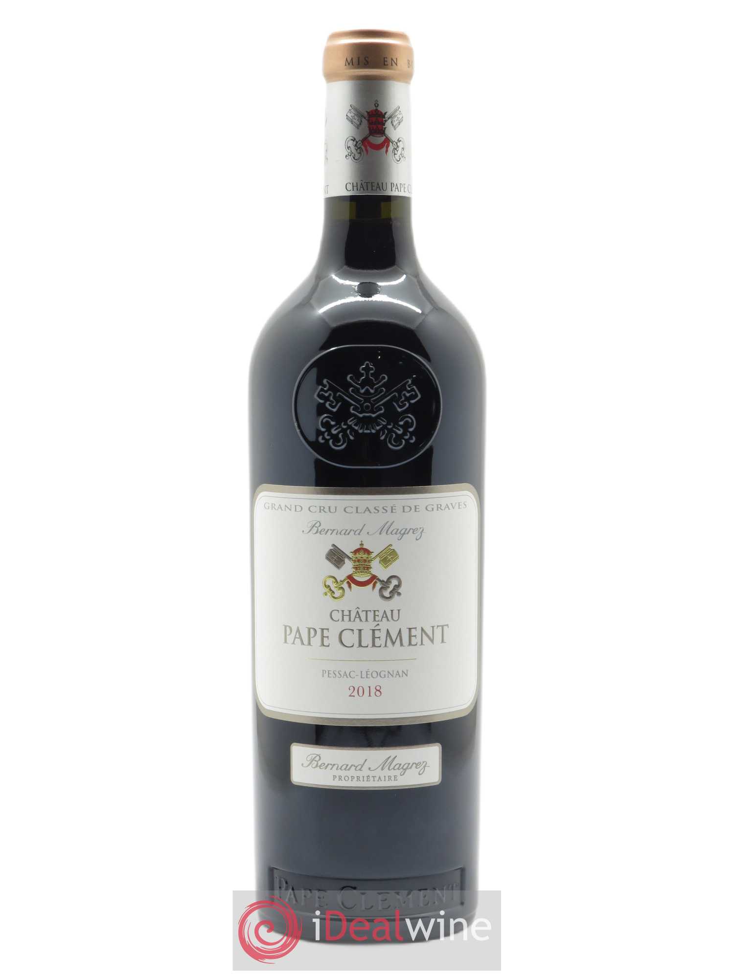 Château Pape Clément Cru Classé de Graves  2018 - Lot de 1 Bouteille
