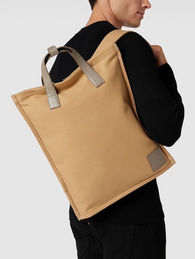 Rucksack mit Label-Patch Modell 'Befri' in sand