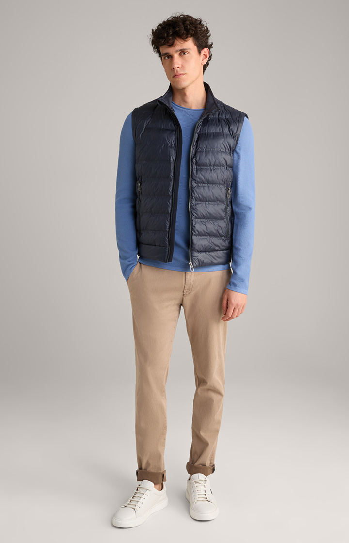 Nylon-Steppweste Alco in Navy