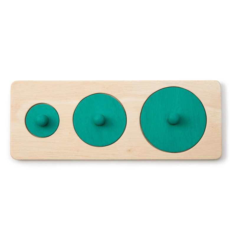 Trio disques Montessori