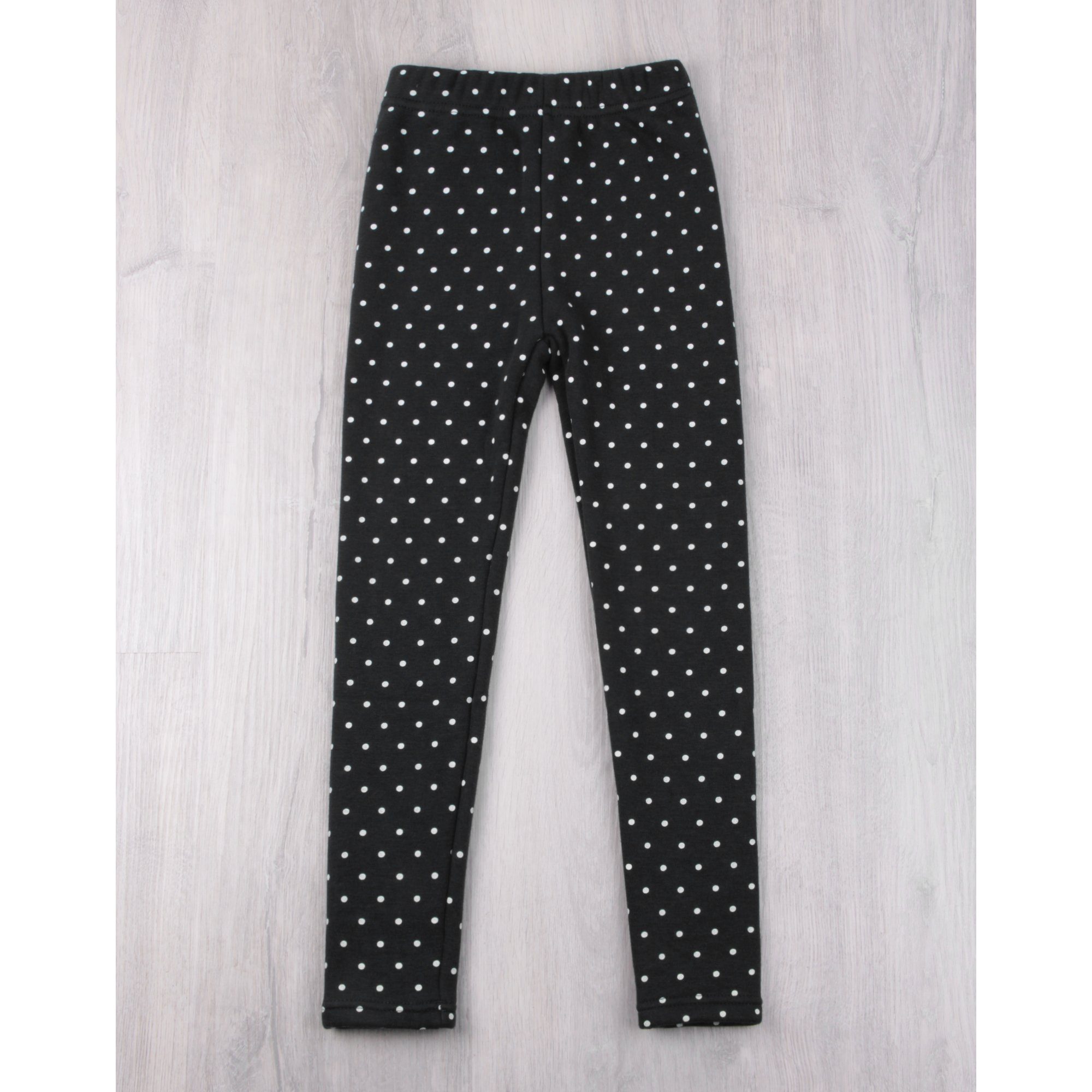 L&K-II Thermoleggings 4603 (1/2/3er-Pack, 1-tlg., 2er-Pack) gefütterte Winter Leggings Mädchen mit Punktmuster