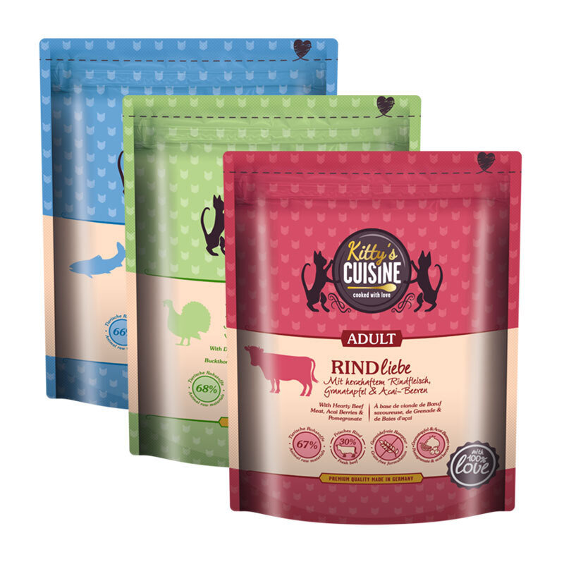 Kitty's Cuisine Trockenfutter Kitty's Cuisine Adult Probierpaket