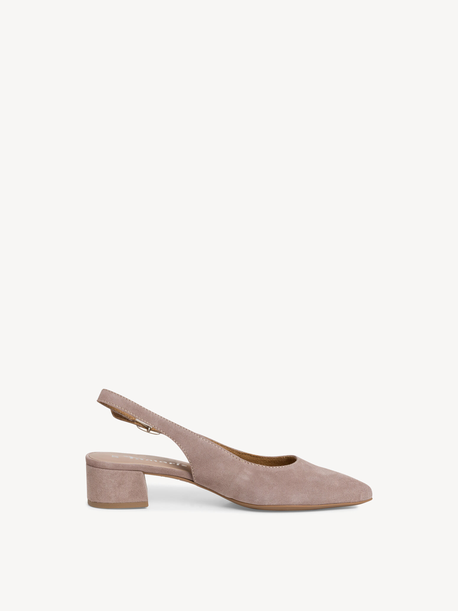 Escarpin en cuir - beige