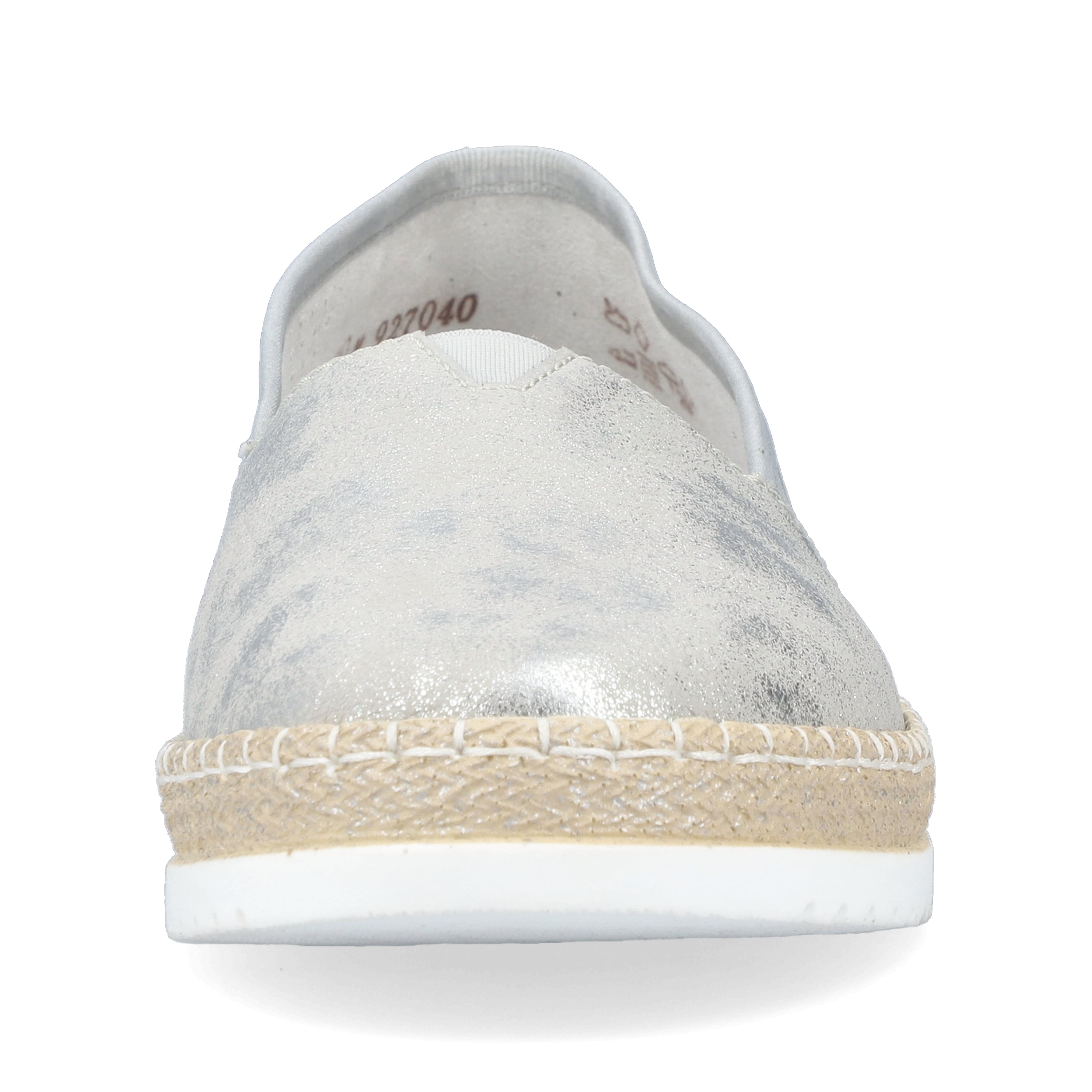Rieker Damen Ballerinas silber